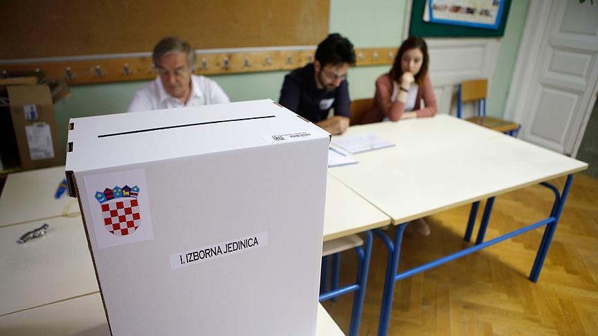 Hırvatistan da oy verme işlemi tamamlandı!